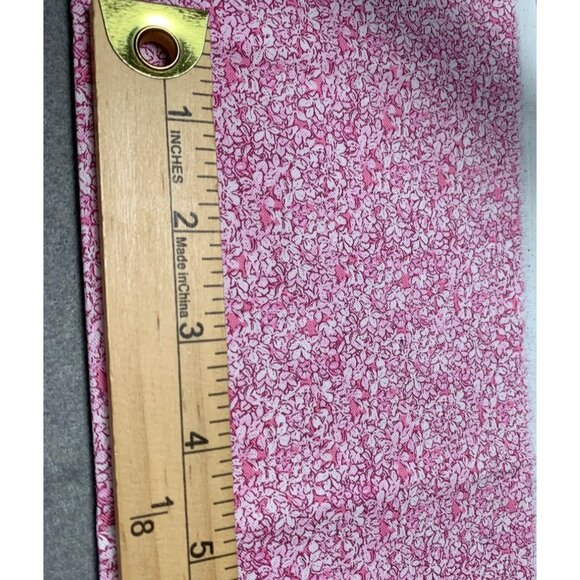 Pink Floral Cotton Fabric Fat Quarter 18x22 Sewing Quilting Craft Supplies - Picture 3 of 4